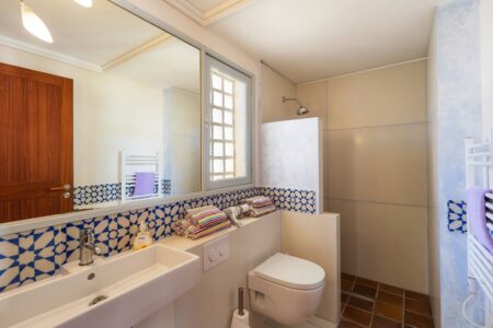 Frontline Villa In Capdepera Bathrooms