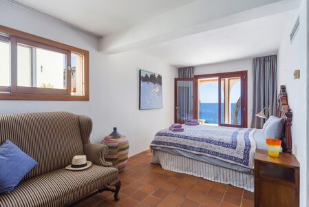 Frontline Villa In Capdepera Bedrooms