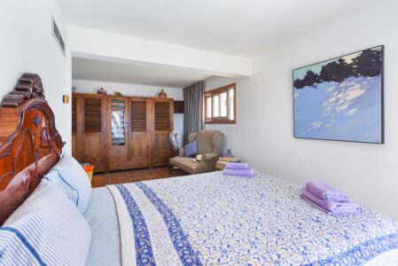 Frontline Villa In Capdepera Bedrooms