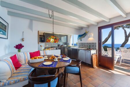 Frontline Villa In Capdepera Kitchen