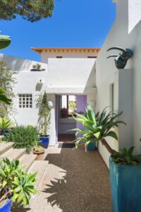 Frontline Villa In Capdepera Patio