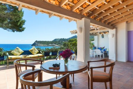 Frontline Villa In Capdepera Terrace