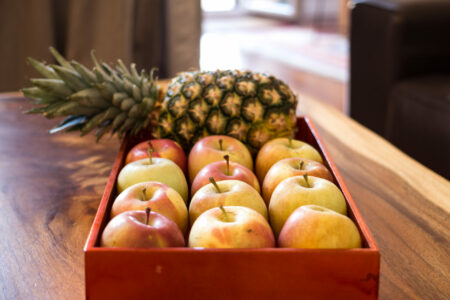 Fruit Display In Elegant Penthouse With Terrace And Lift In Palma Old Town