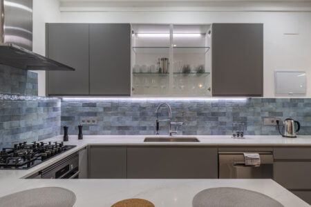 Kitchen 2 Bedroom Apartment In Santa Catalina