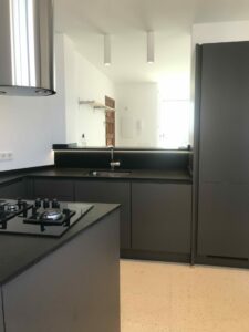 Kitchen At Penthouse In Palma With Terraces And Panoramic City Views