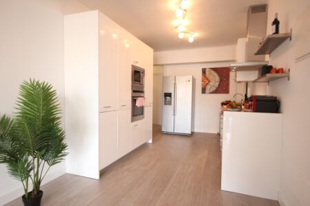 Kitchen In Boutique Style Apartment In Santa Catalina