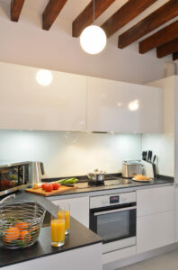 Kitchen Two Bedroom Boutique Loft In Palma Old Town