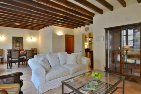 Living Area At Sunny Two Bedroom Apartment With A Terrace In Palma Old Town