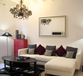 Living Area In Three Bedroom Loft Apartment In Palma Old Town