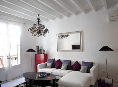 Living Area In Three Bedroom Loft Apartment In Palma Old Town