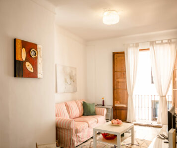 Living Area In Two Bedroom Apartment Palma Old Town