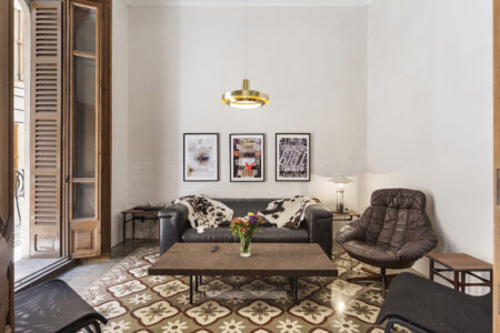 Living Area In Two Bedroom Apartment With Patio In Palma Old Town 1