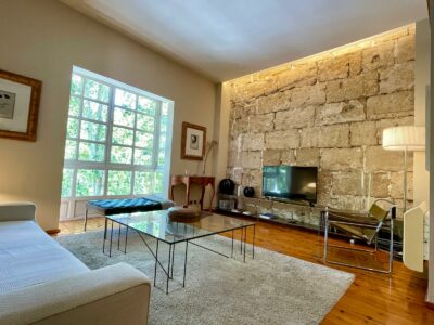 Living Area In Two Bedroom Apartment With Patio In Palma Old Town