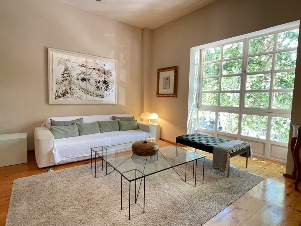 Living Area In Two Bedroom Apartment With Patio In Palma Old Town