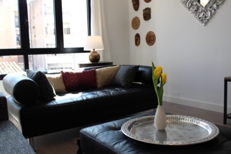 Living Room In Boutique Style Apartment In Santa Catalina