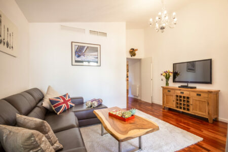 Livingroom In Elegant Penthouse With Terrace And Lift In Palma Old Town