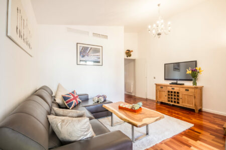 Livingroom In Elegant Penthouse With Terrace And Lift In Palma Old Town