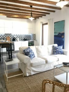 Livingroom In Stunning Two Bedroom Apartment With A Terrace