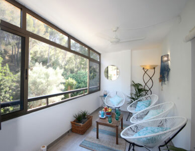 Loggia Balcony In Two Bedroom Boutique Apartment In Paguera