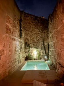 Patio And Pool In Village House In Muro With Pool