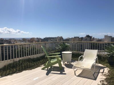 Terrace At Penthouse In Palma With Terraces And Panoramic City Views
