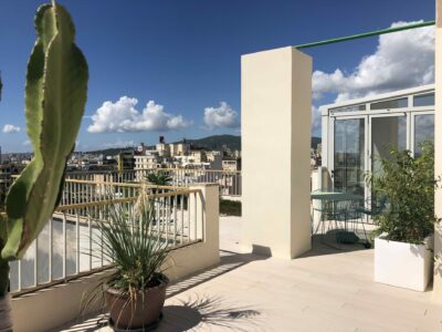 Terrace At Penthouse In Palma With Terraces And Panoramic City Views