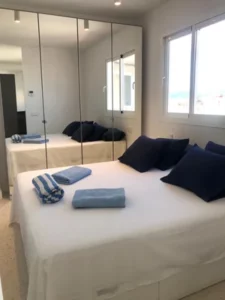 Bedroom At Penthouse In Palma With Terraces And Panoramic City Views