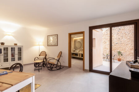 Living Room In Renovated Village House In Santa Eugenia 3