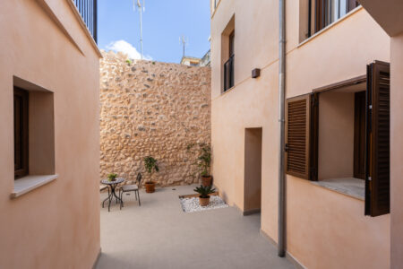 Patio In Renovated Village House In Santa Eugenia 2