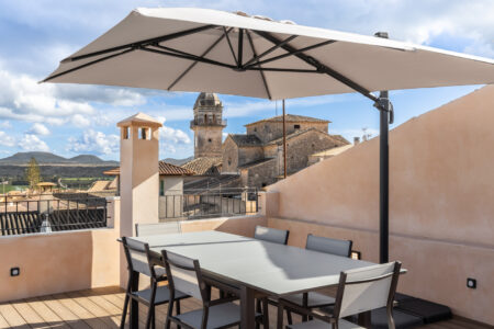 Solarium In Renovated Village House In Santa Eugenia 4