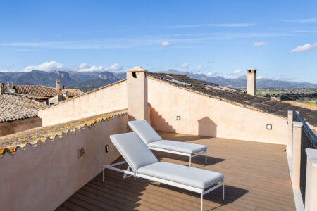 Solarium In Renovated Village House In Santa Eugenia 5