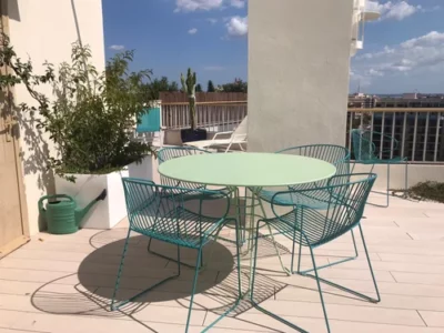 Terrace At Penthouse In Palma With Terraces And Panoramic City Views