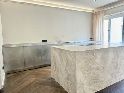 Kitchen Area In Elegant Two Bedroom Apartment In El Born