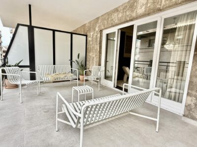Outdoor Area In Elegant Two Bedroom Apartment In El Born 2