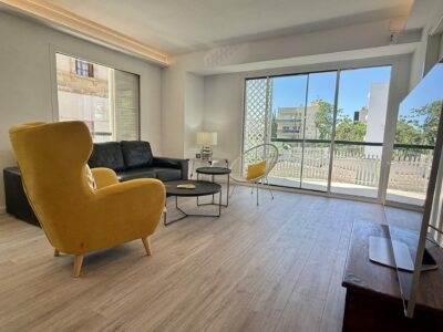 Living Area In Exclusive Two Bedroom Apartment With Pool And Parking In Son Armadams
