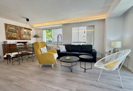 Living Area In Exclusive Two Bedroom Apartment With Pool And Parking In Son Armadams